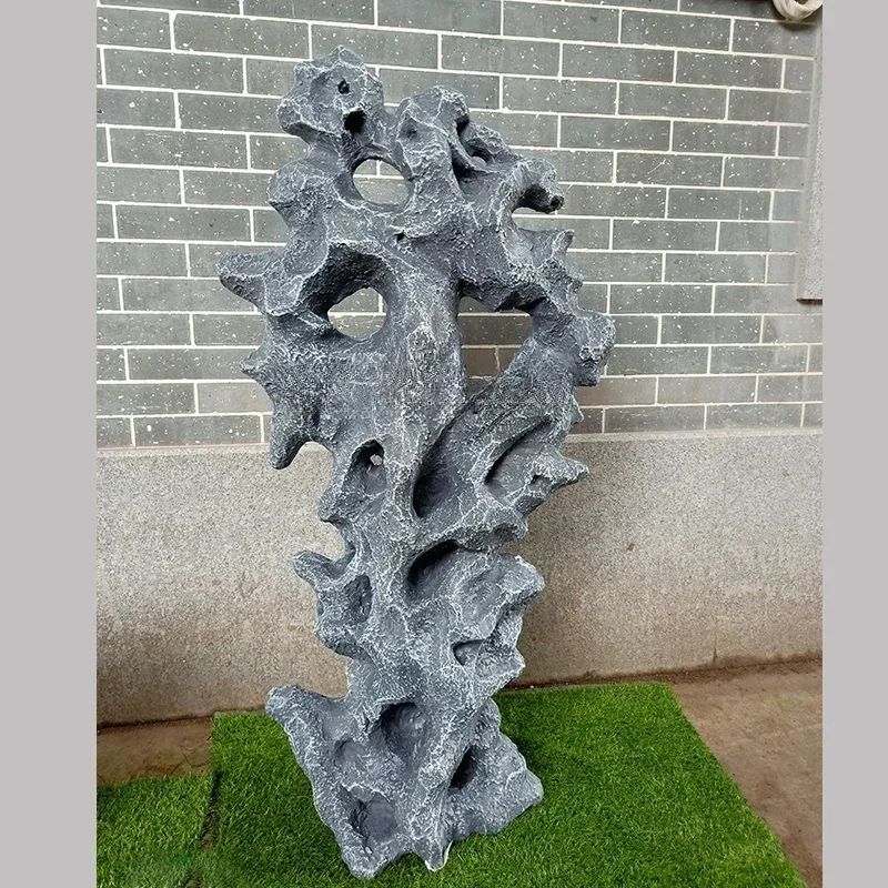 Bonsai Garden With Pond - Emulational Rockery Stone Landscape Decoration Garden