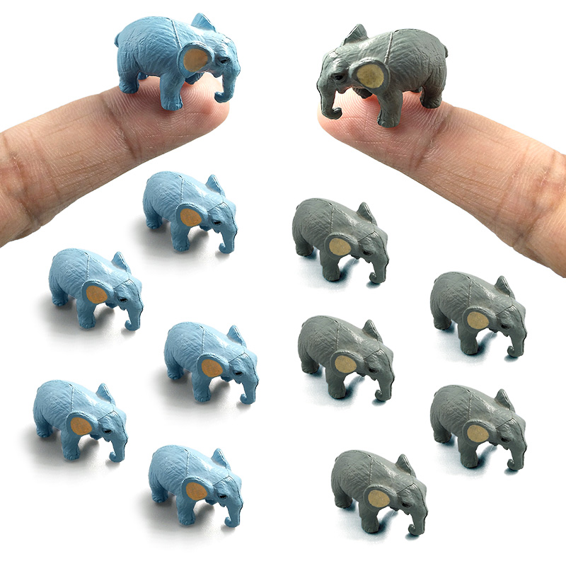 Japan Bonsai Garden - 10Pcs Small Elephant Bonsai Figurine Diy