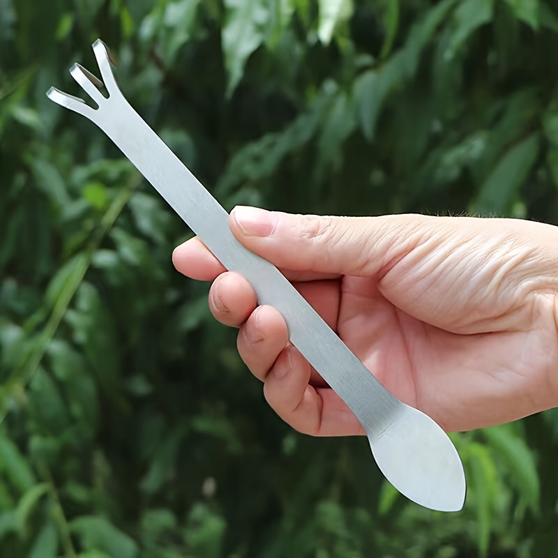 1pc Stainless Steel Root Rake  - đánh giá và giá Bonsai Garden Rake