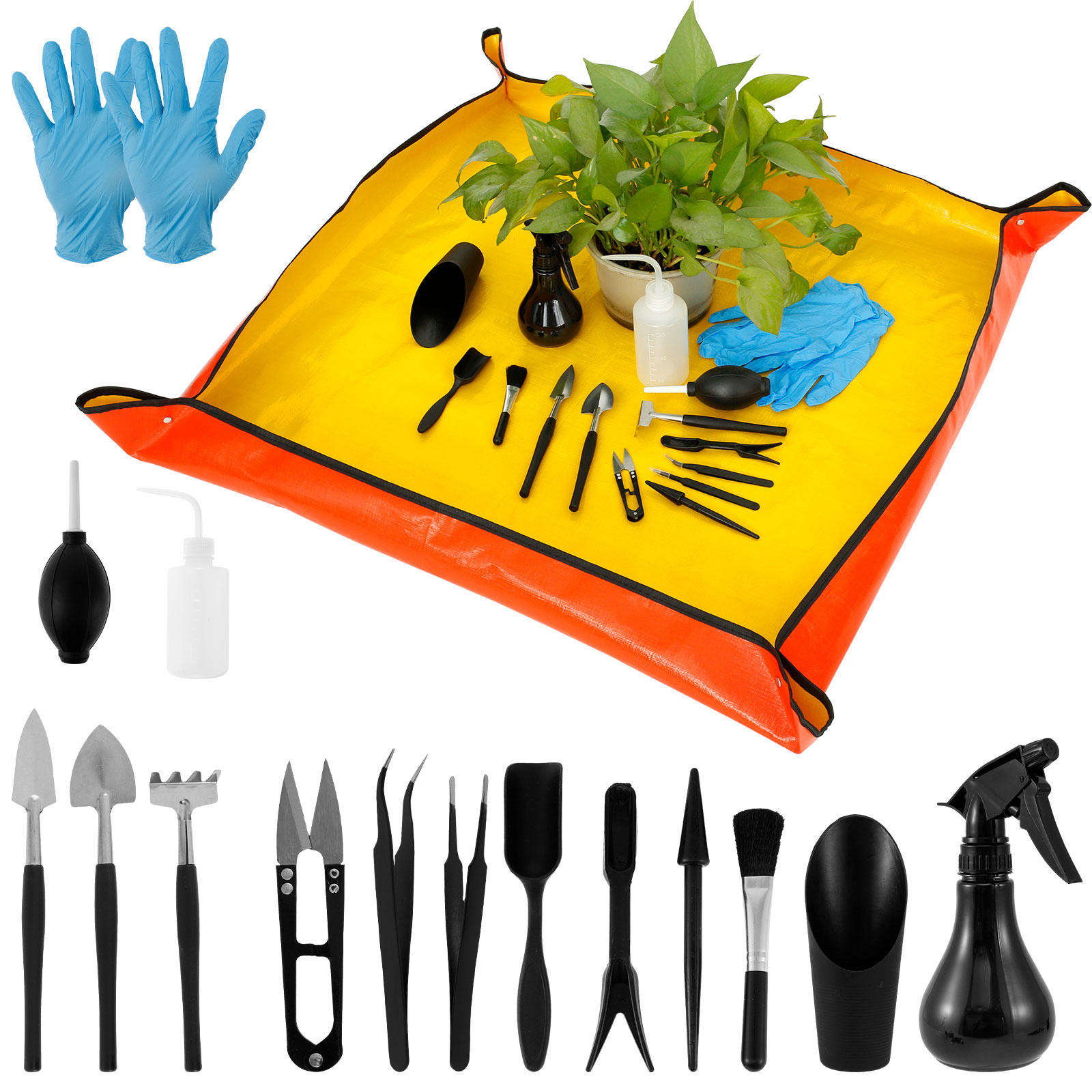 13/16Pcs Garden Succulent Plan - đánh giá và giá Bonsai Repotting Mat