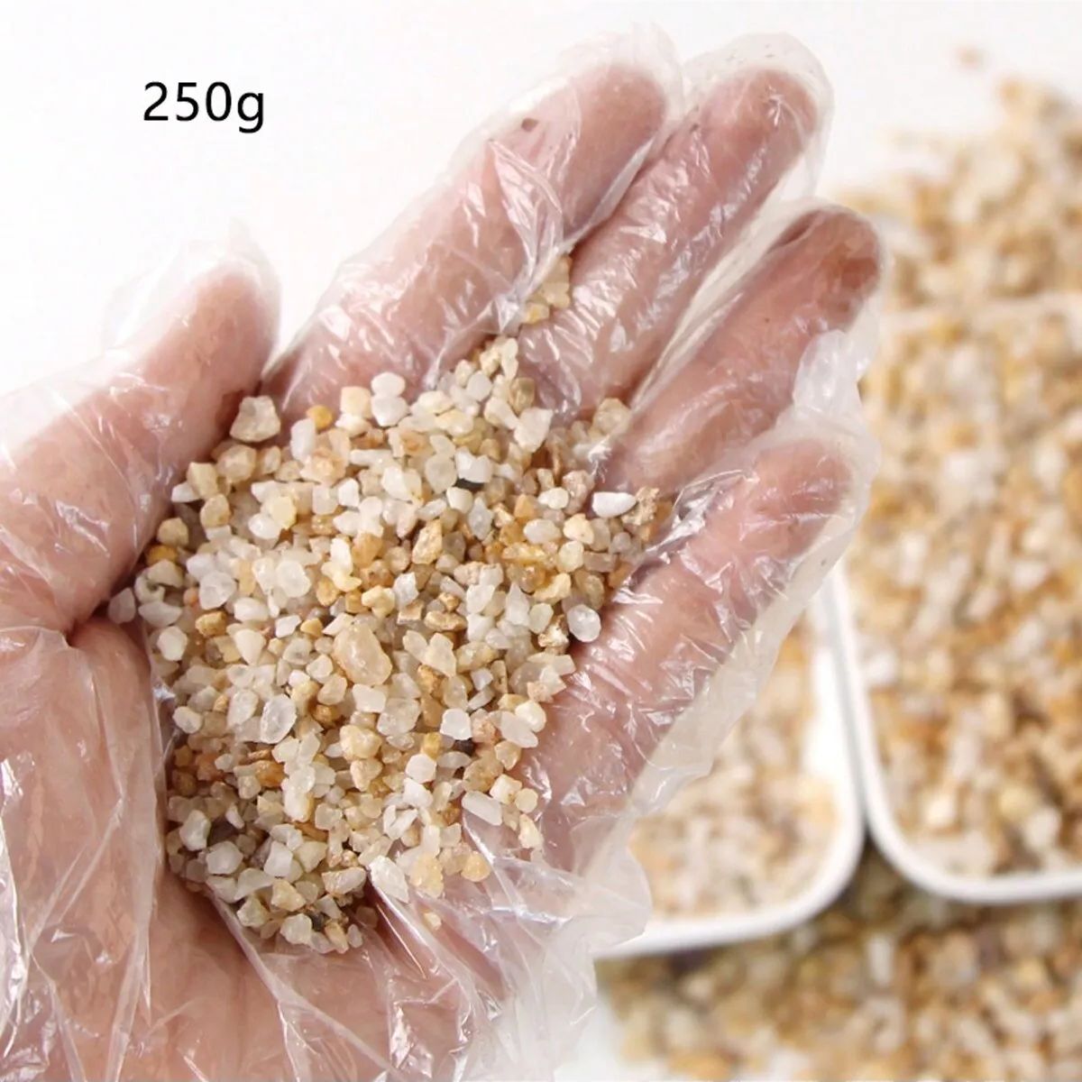 1pc-250g Natural Crystals Grav - đánh giá và giá Bonsai Rock Garden