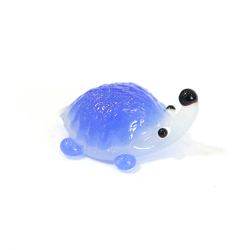Handmade Mini Glass Hedgehog F - đánh giá và giá Japan Bonsai Garden