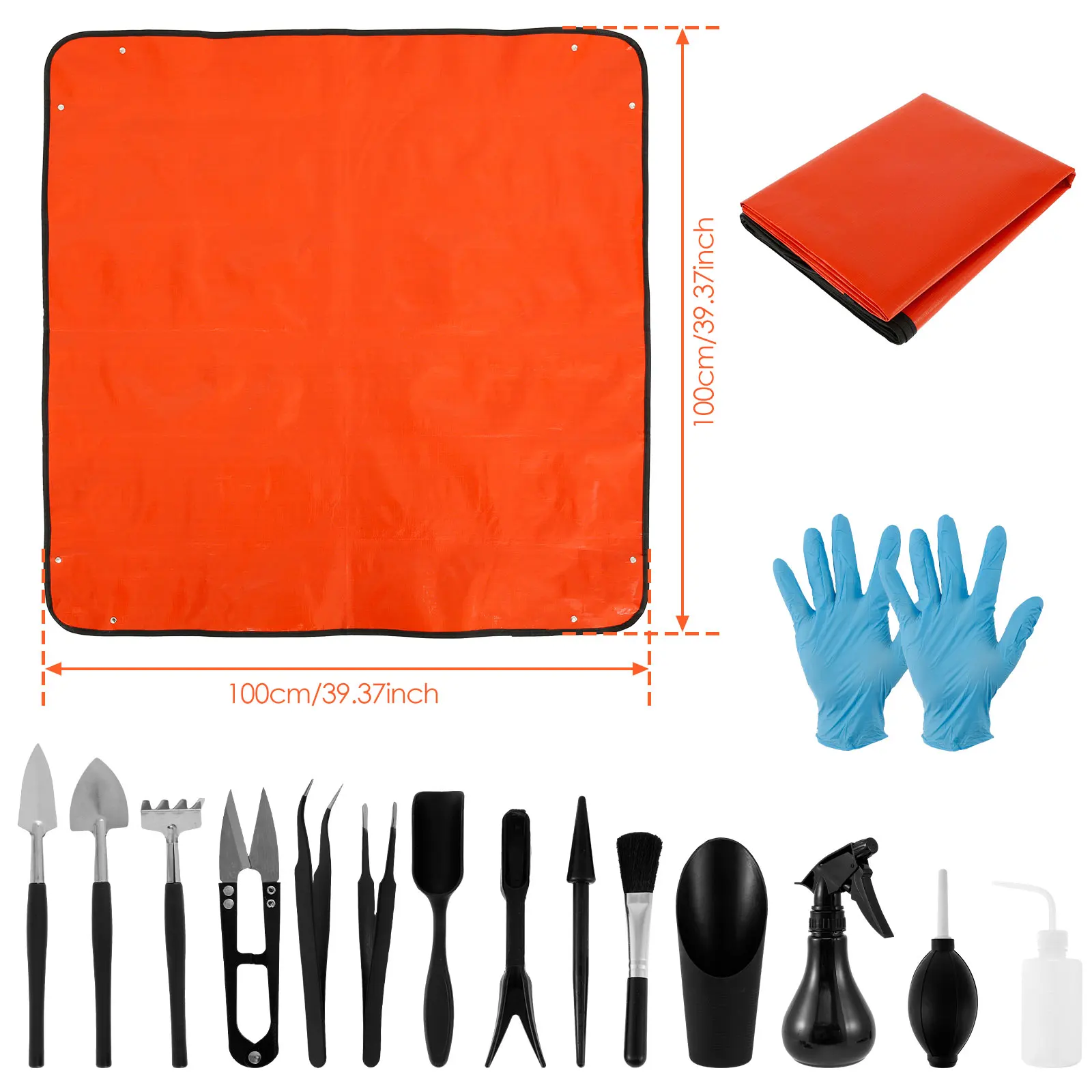 13/16Pcs Garden Succulent Plan - đánh giá và giá Bonsai Repotting Mat