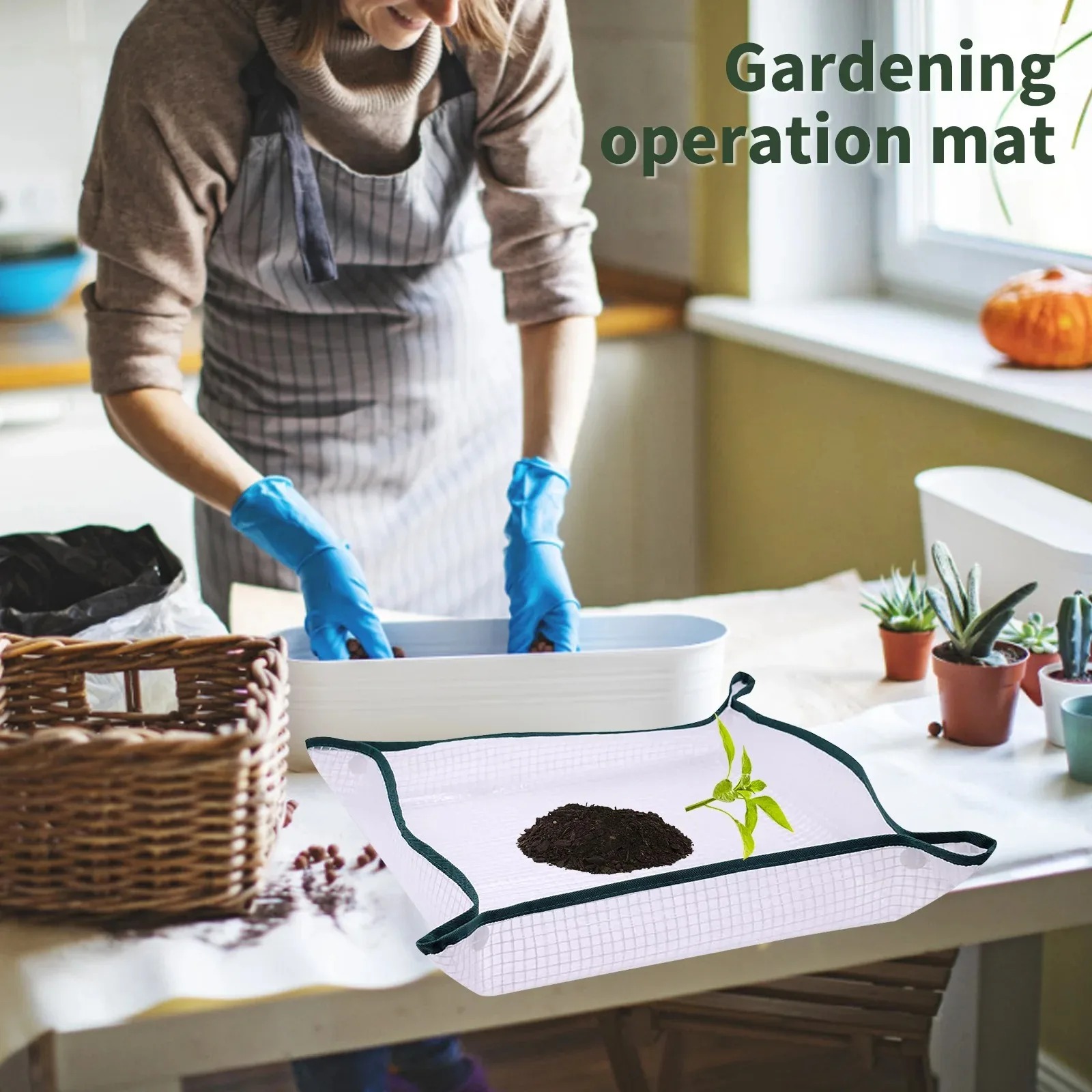 1Pc 50cm/19.68in Plant Repotti - đánh giá và giá Bonsai Repotting Mat
