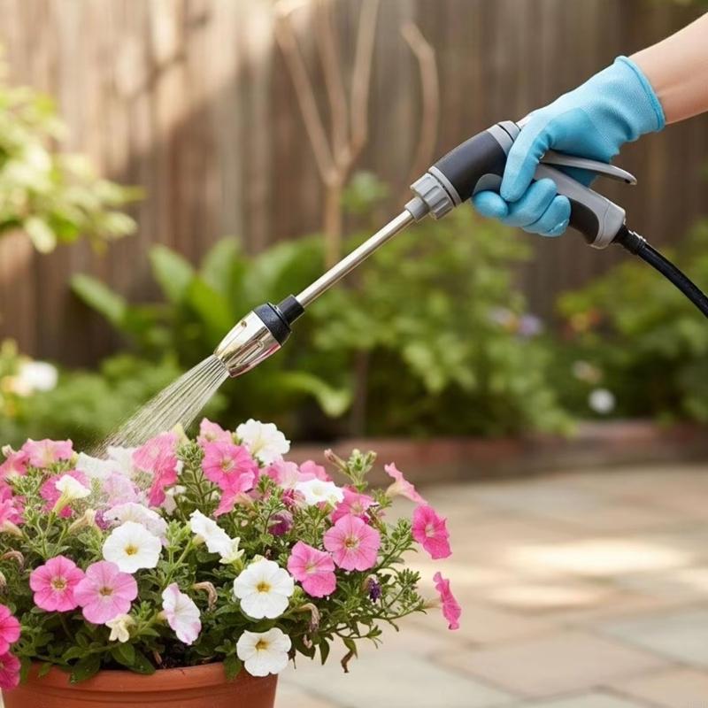 Súng bắn nước làm sạch mạnh mẽ - đánh giá và giá Gardena Hose Comfort