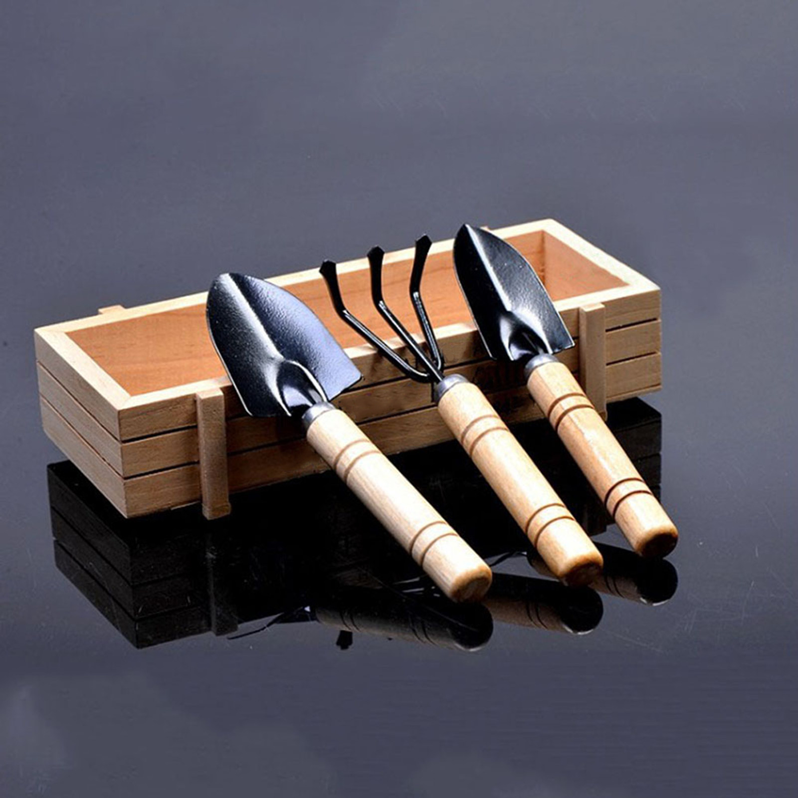 2Pcs Garden Tools Kit Mini Woo - đánh giá và giá Bonsai Garden Rake