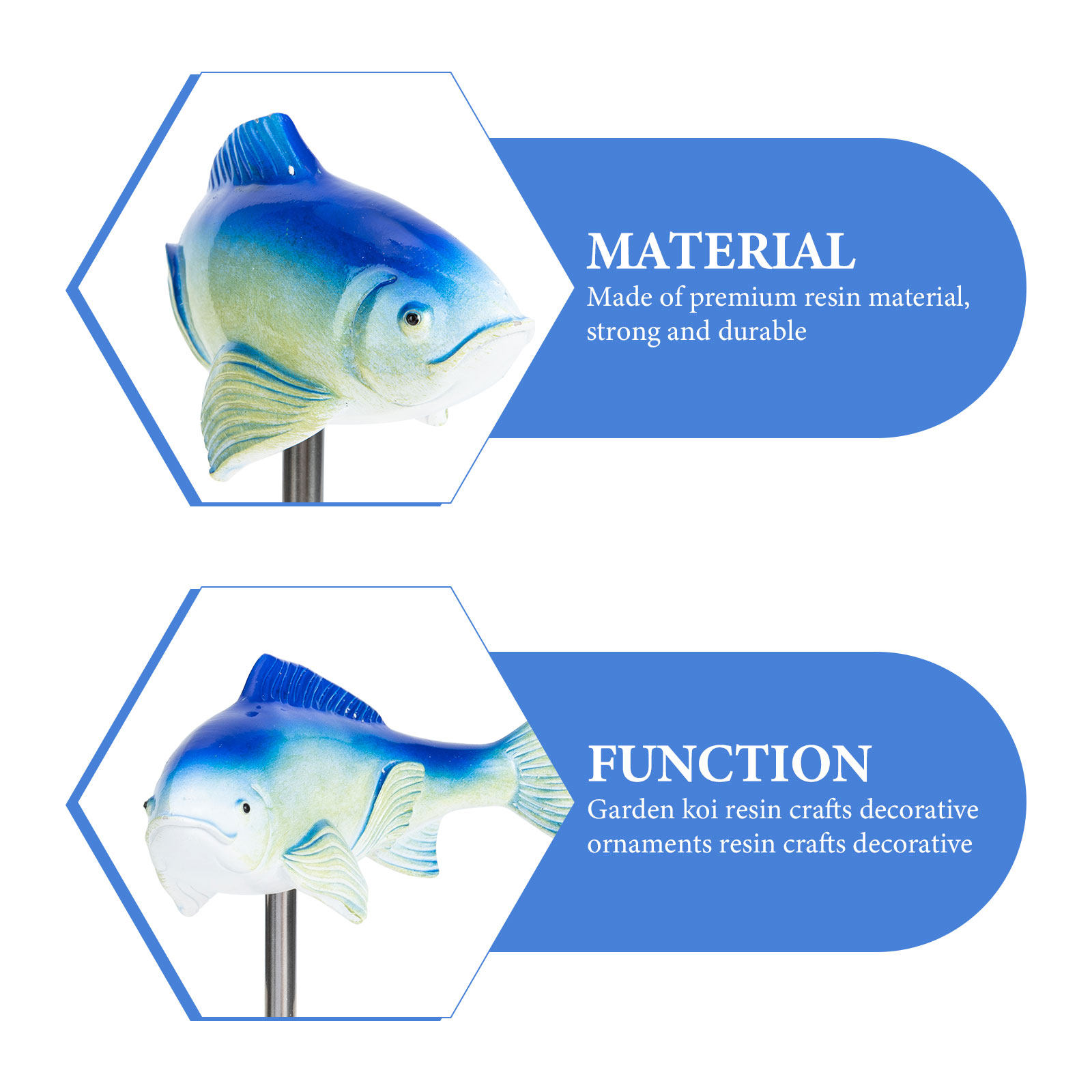 Outdoor Resin Fish Ornament Ga - đánh giá và giá Bonsai Koi Garden