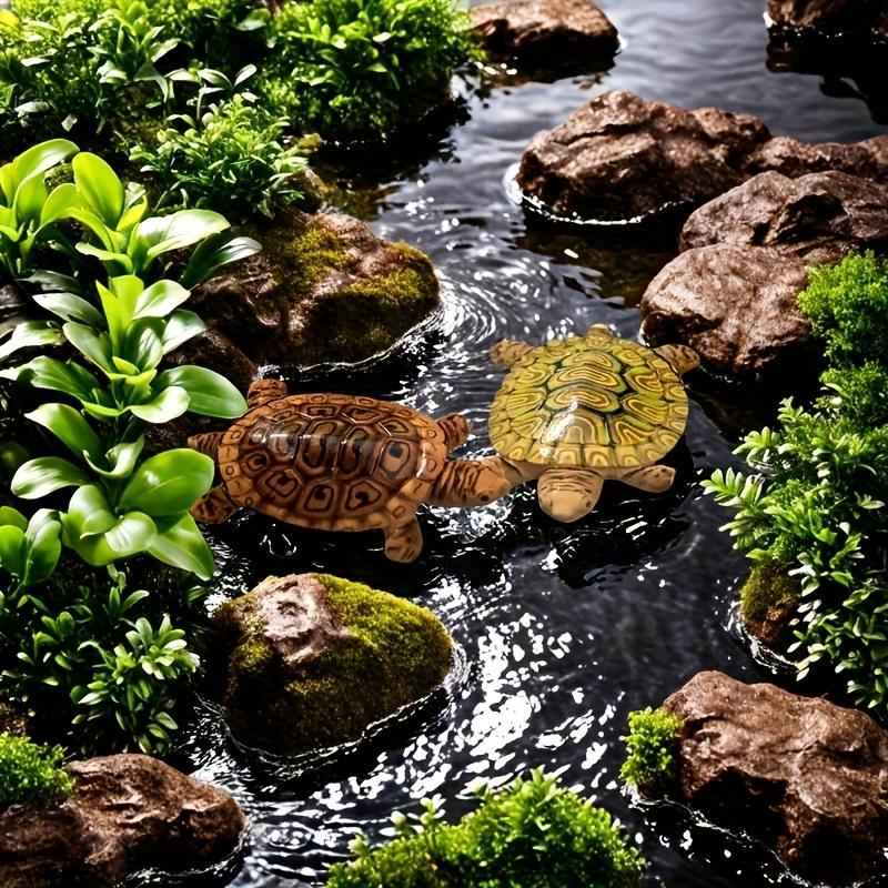 6 Mini Turtle Statues for Aqua - đánh giá và giá Bonsai Garden With Pond
