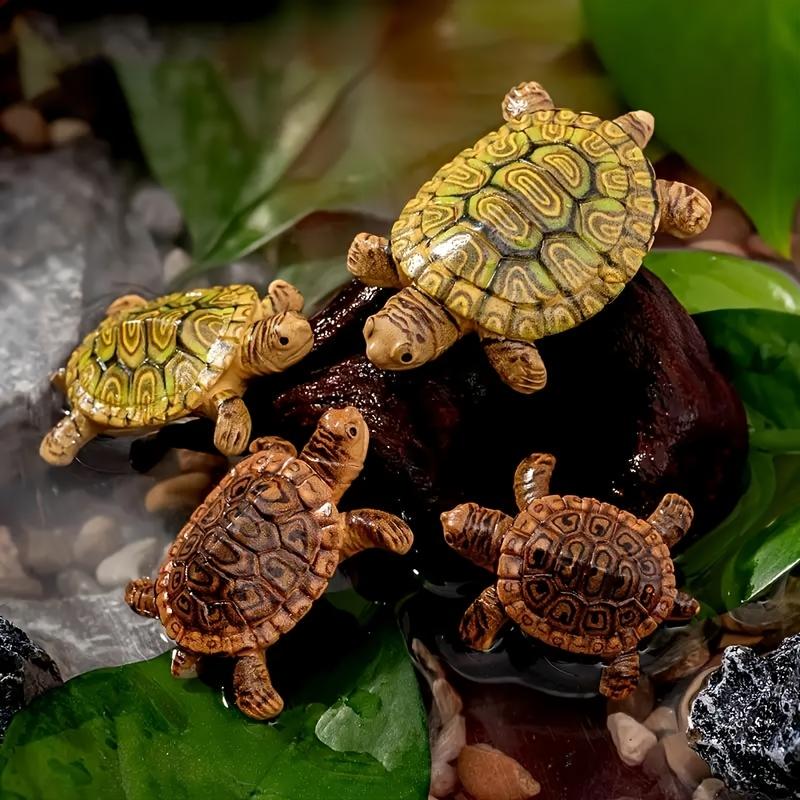 6 Mini Turtle Statues for Aqua - đánh giá và giá Bonsai Garden With Pond