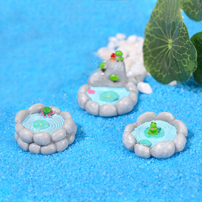 3pc Artificial Pool Model Pond - đánh giá và giá Bonsai Garden With Pond