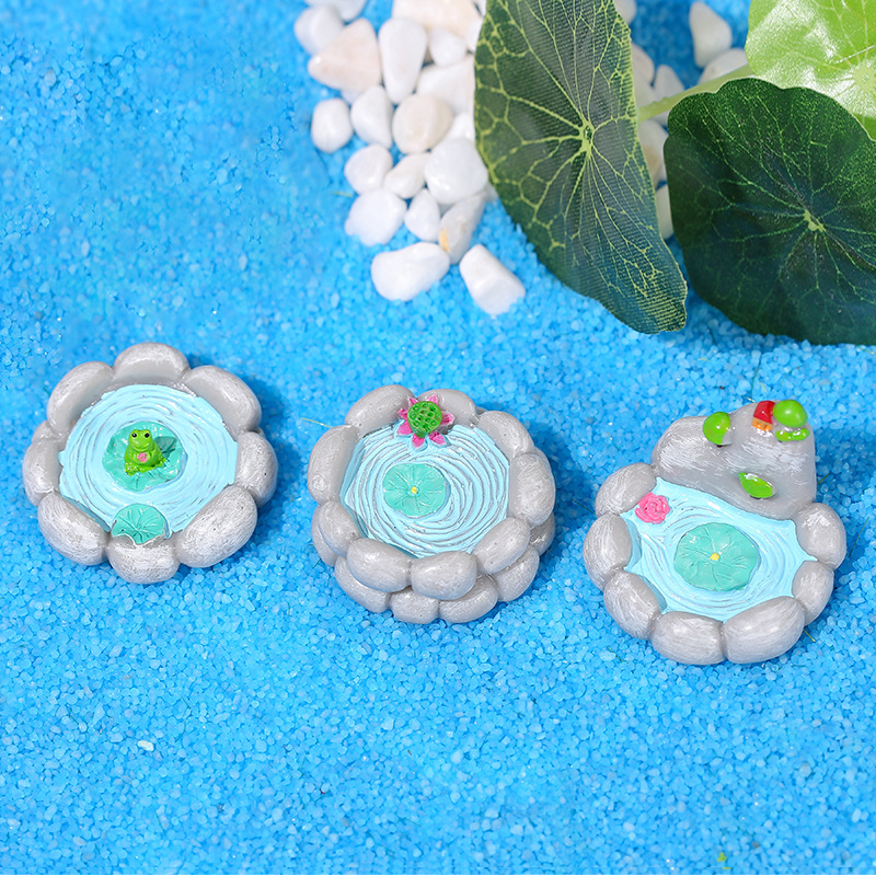 3pc Artificial Pool Model Pond - đánh giá và giá Bonsai Garden With Pond