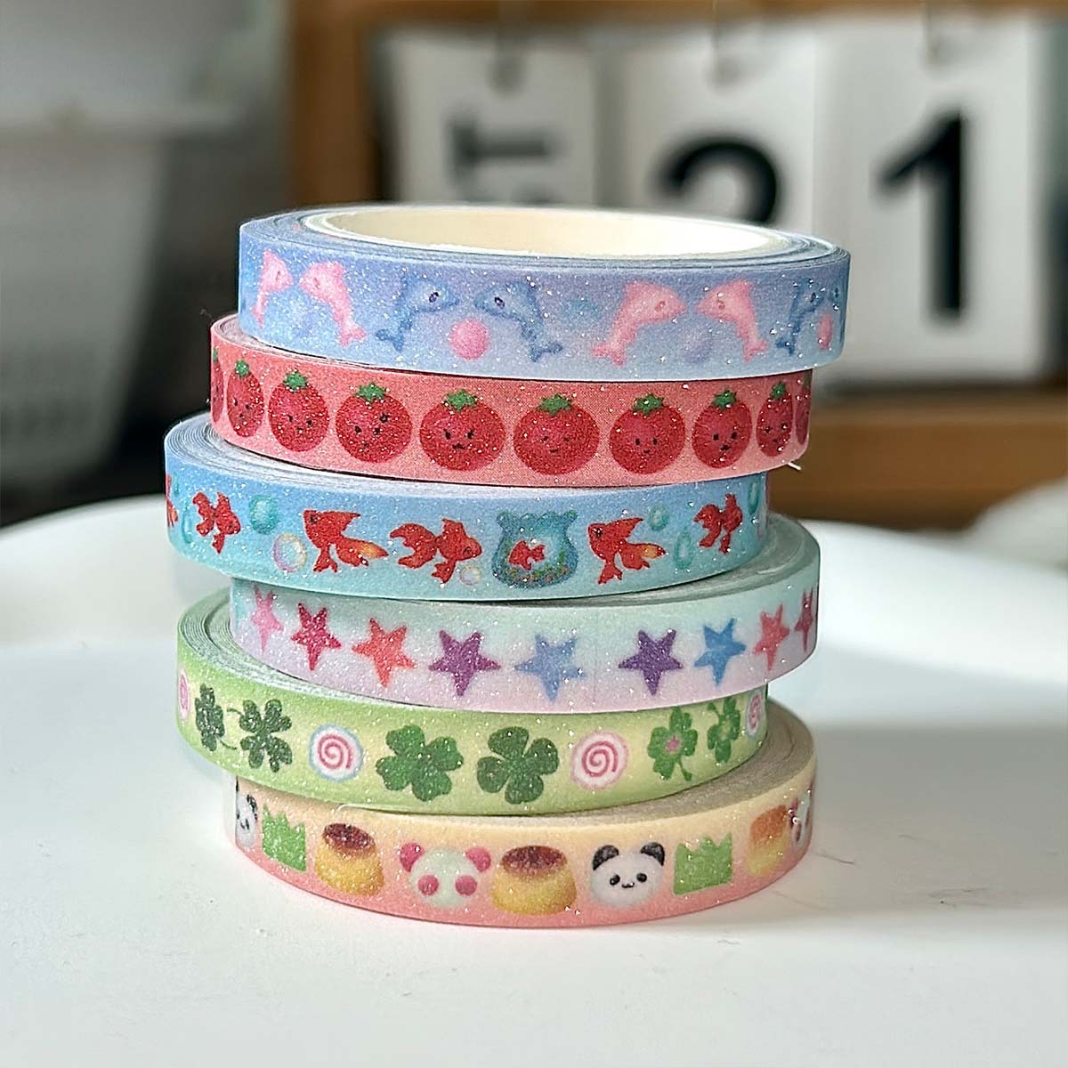 Cute Tomato Deco Washi Tape Ka - đánh giá và giá Bonsai Rock Garden