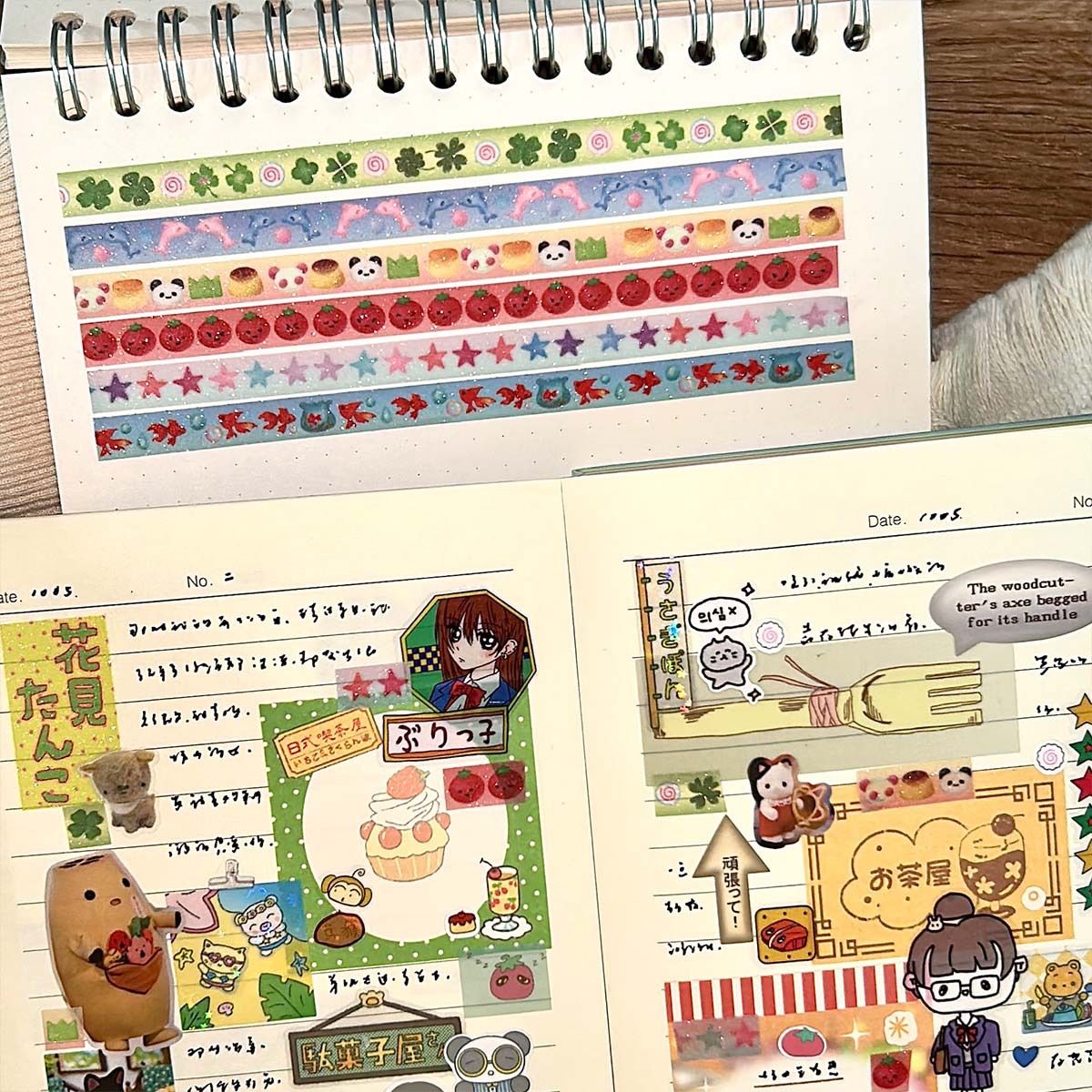 Cute Tomato Deco Washi Tape Ka - đánh giá và giá Bonsai Rock Garden