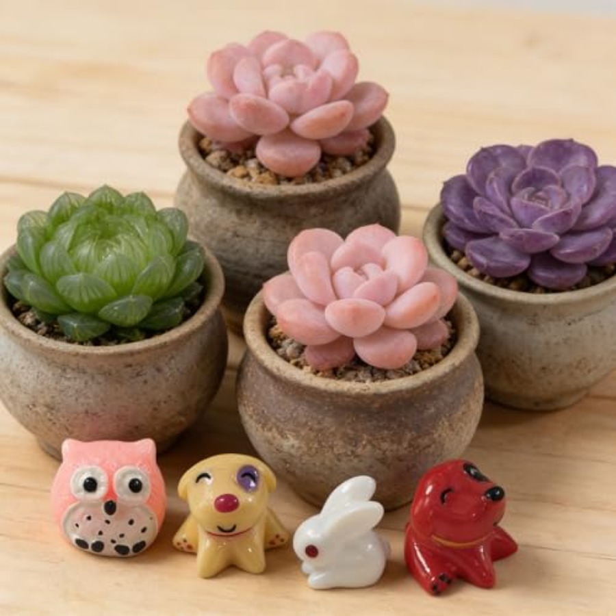 74 Pieces Mini Animals Miniatu - đánh giá và giá Japan Bonsai Garden