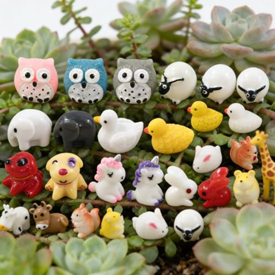 74 Pieces Mini Animals Miniatu - đánh giá và giá Japan Bonsai Garden
