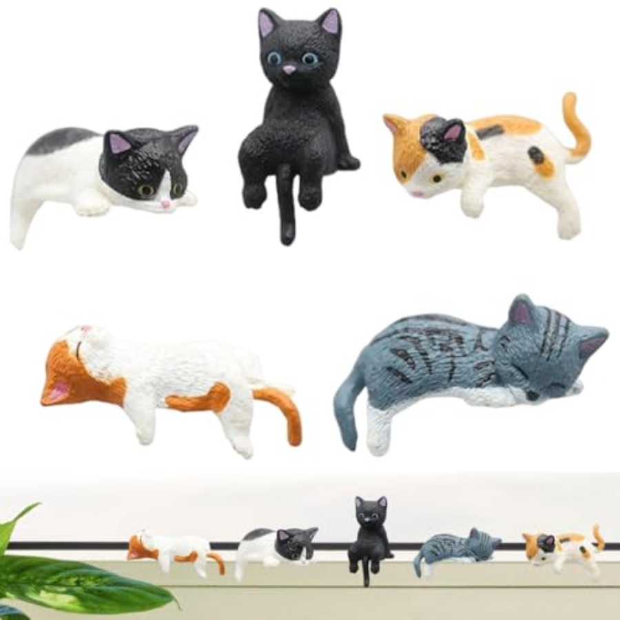 Miniature Cute Cat Figurines,  - đánh giá và giá Japan Bonsai Garden
