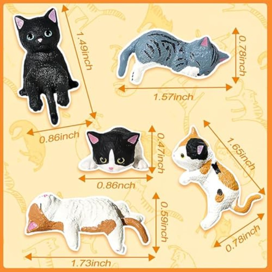 Miniature Cute Cat Figurines,  - đánh giá và giá Japan Bonsai Garden