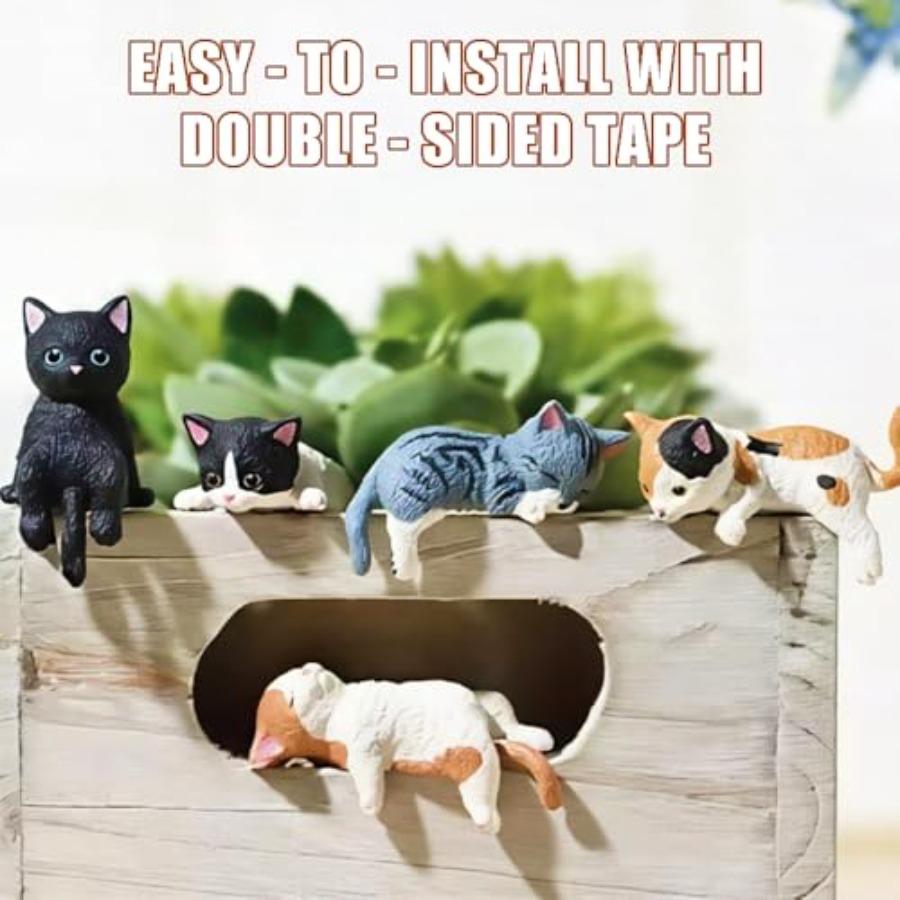 Miniature Cute Cat Figurines,  - đánh giá và giá Japan Bonsai Garden