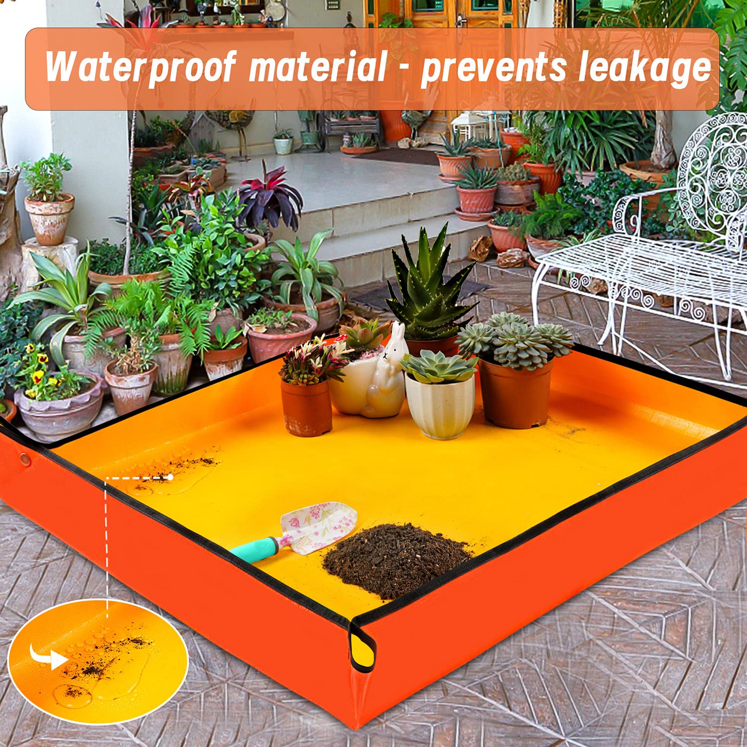 Waterproof Planting Mat PE Pla - đánh giá và giá Bonsai Repotting Mat