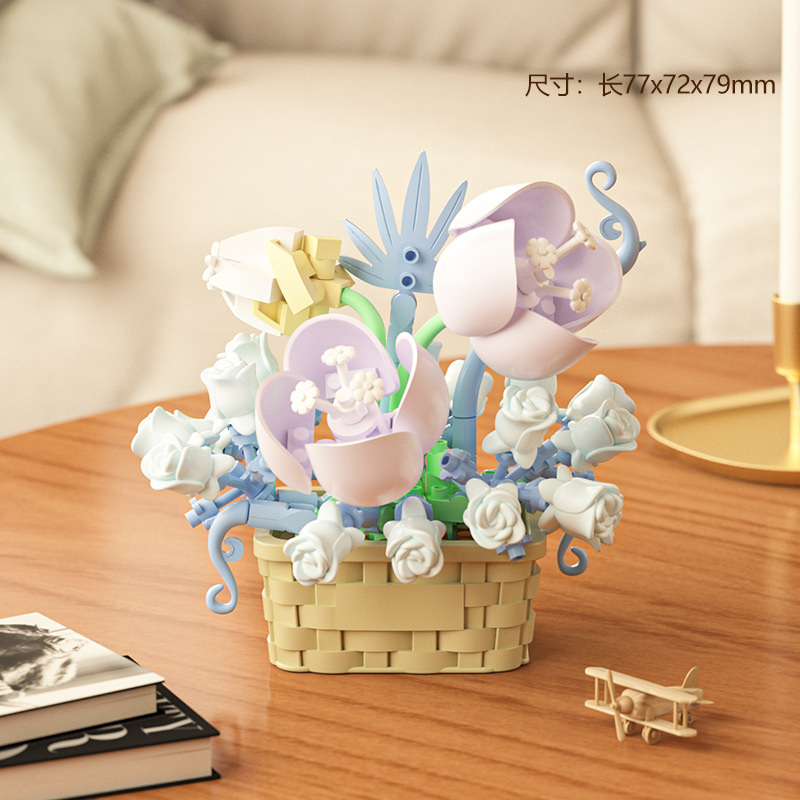 DIY MOC Potted Rose Sunflower  - đánh giá và giá Bonsai Garden Experts