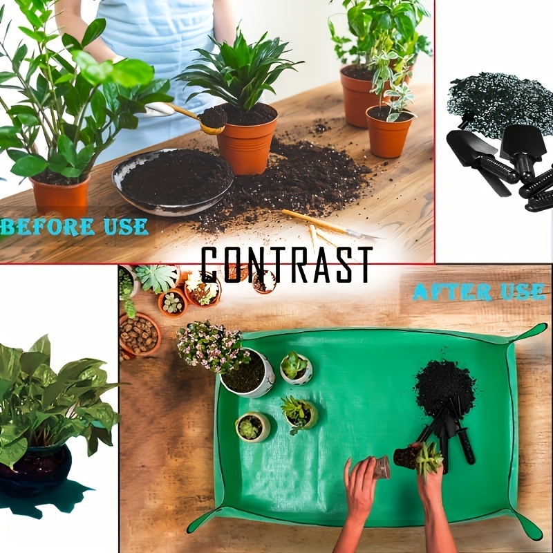 Large Foldable Heavy Duty PE P - đánh giá và giá Bonsai Repotting Mat