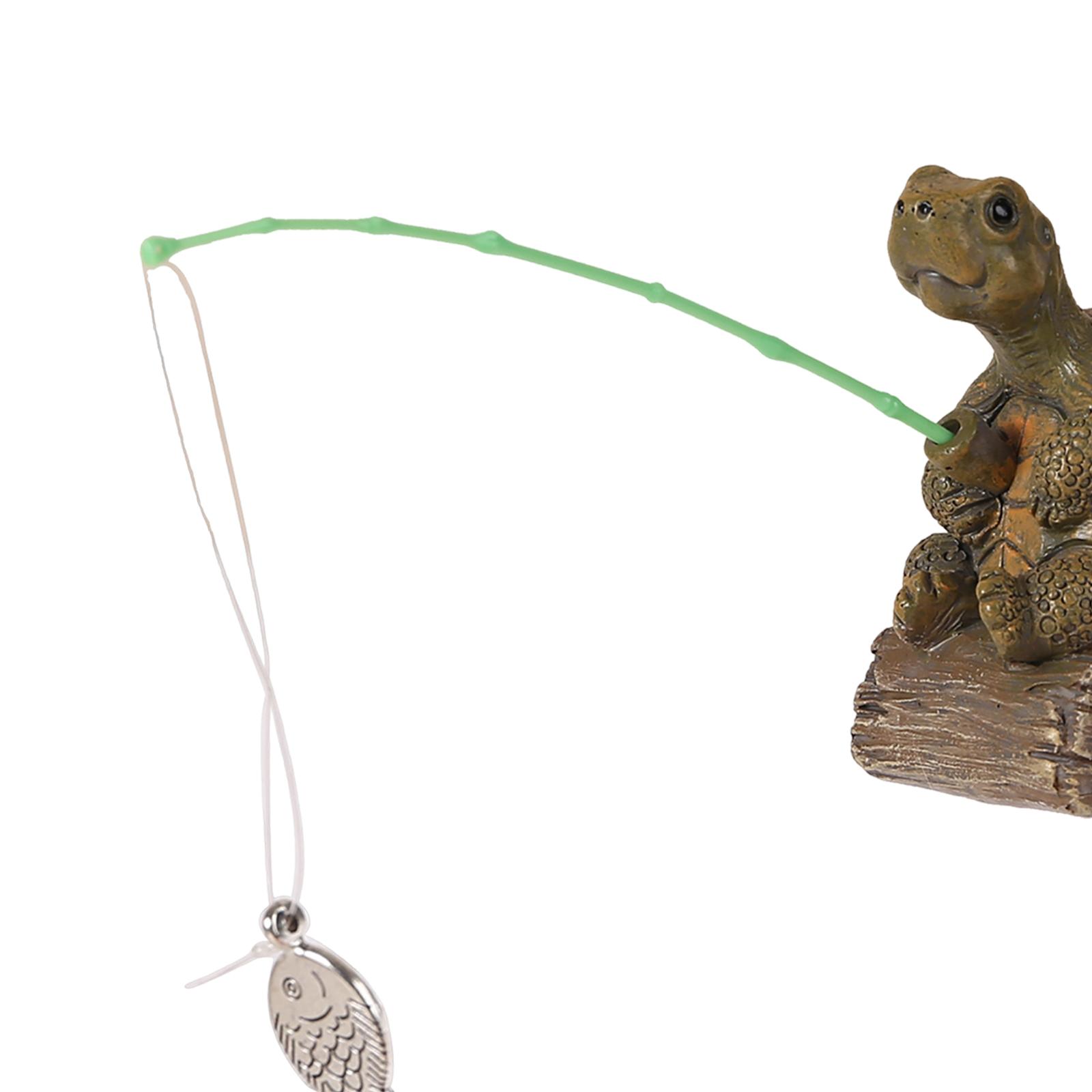 Fishing Turtle Statue Decorati - đánh giá và giá Bonsai Garden With Pond