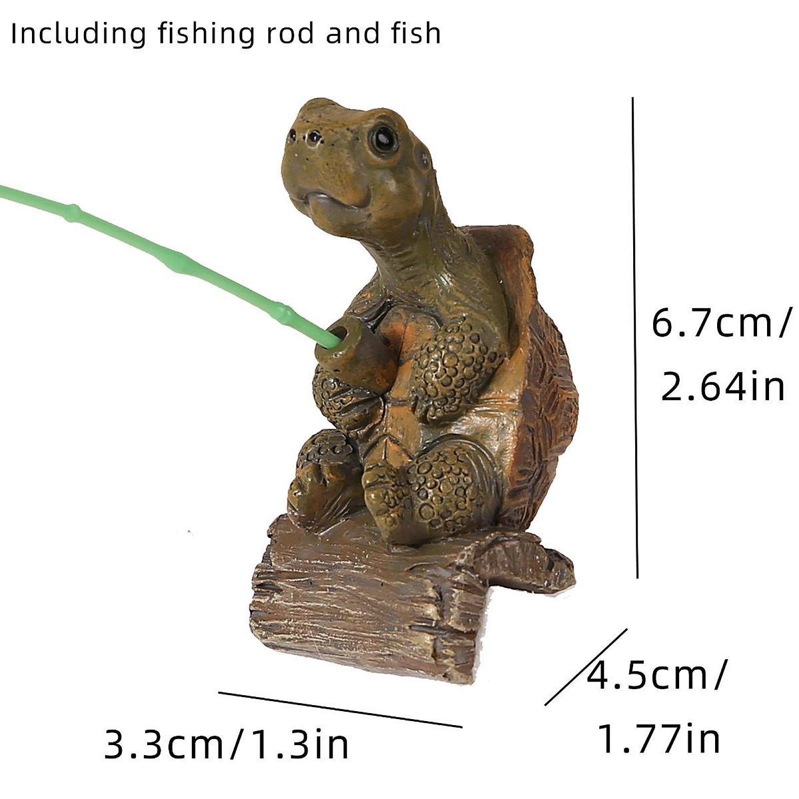 Fishing Turtle Statue Decorati - đánh giá và giá Bonsai Garden With Pond