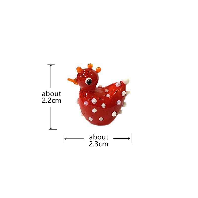 2PCS Handmade Cute Glass Chick - đánh giá và giá Japan Bonsai Garden