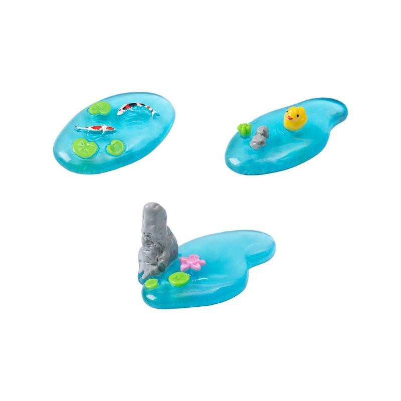 Mini Resin Pond Ornaments With - đánh giá và giá Bonsai Koi Garden