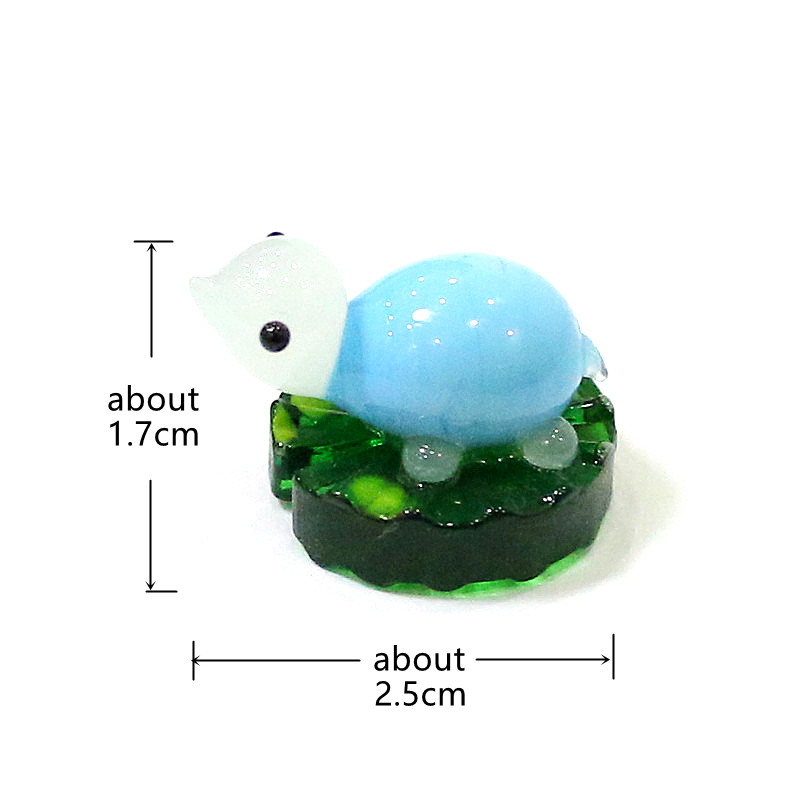 2pcs Colorful Mini Turtle Stat - đánh giá và giá Japan Bonsai Garden